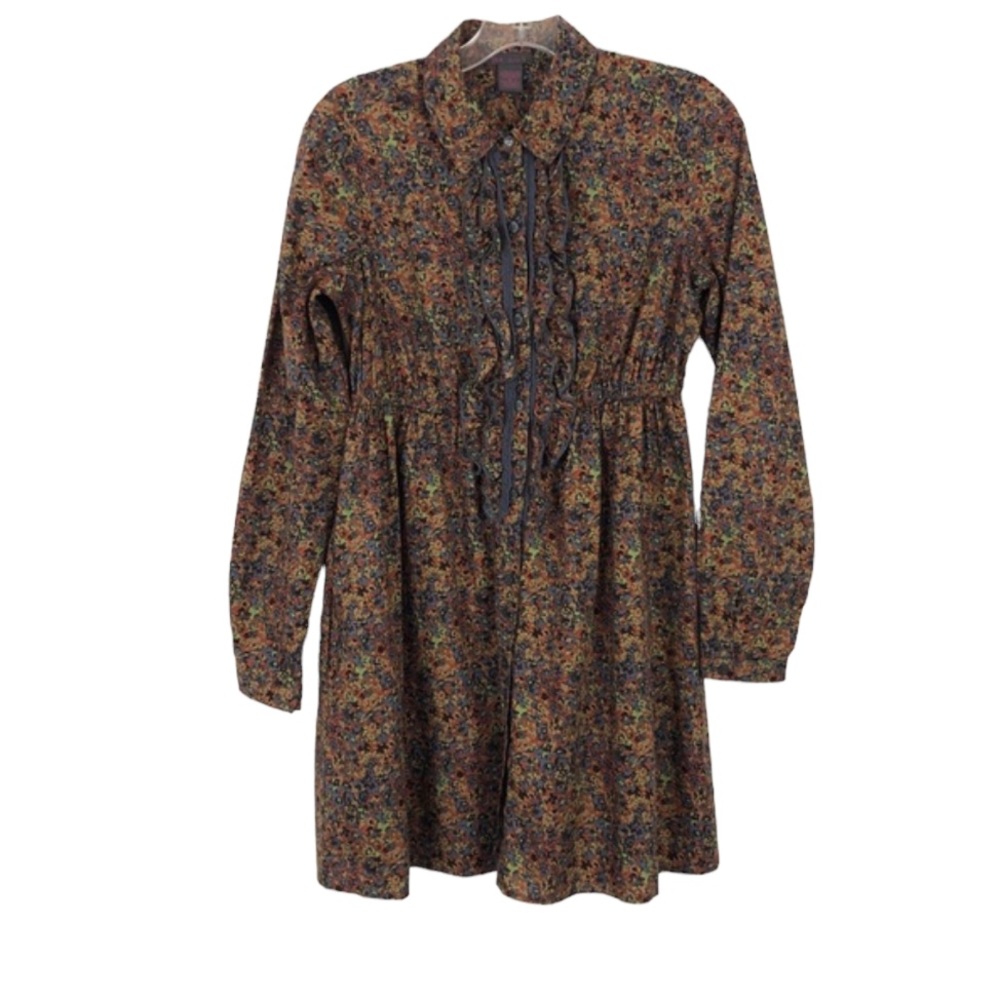 Fire Los Angeles Boho Prairie Floral Dress